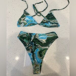 437 Paradiso Sam Bikini Top and Bottom Set in size S